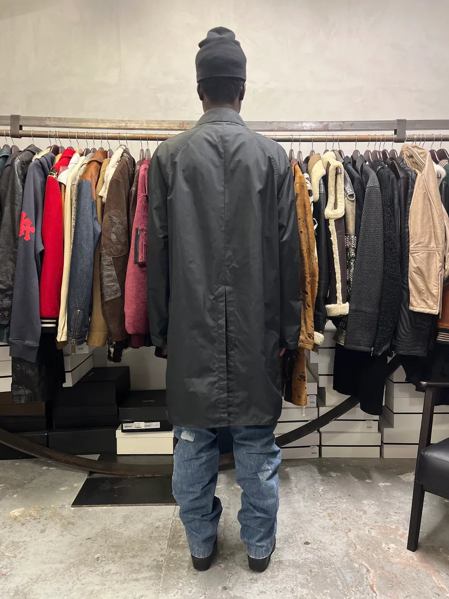 1990s Burberry Black UK Trench Jacket WJyNBCe 2