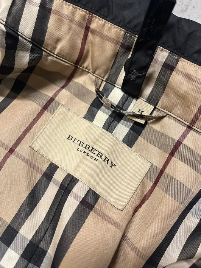1990s Burberry Black UK Trench Jacket WJyNBCe 8