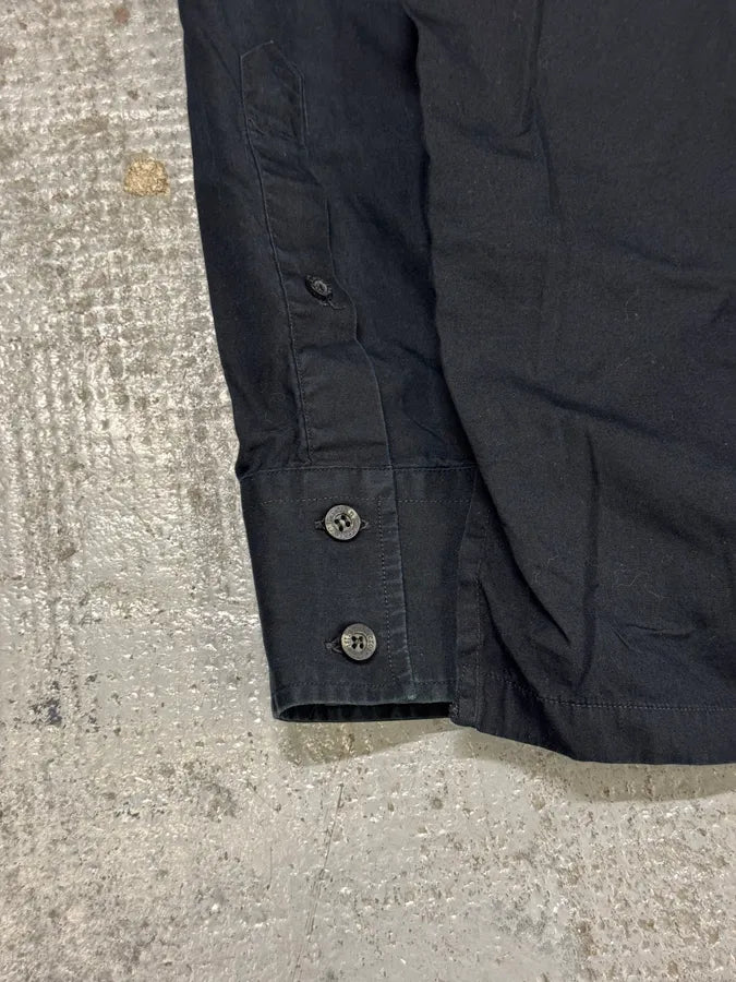 1990s Christian Lacroix Black Royal Embroidered Shirt cfZecDy 5