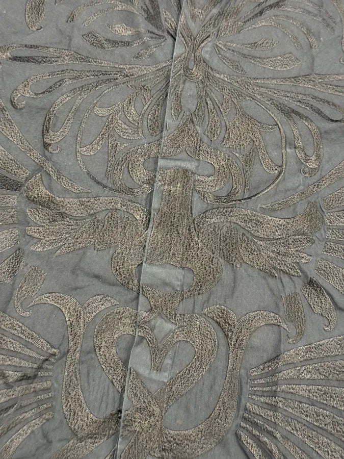 1990s Christian Lacroix Black Royal Embroidered Shirt cfZecDy 9