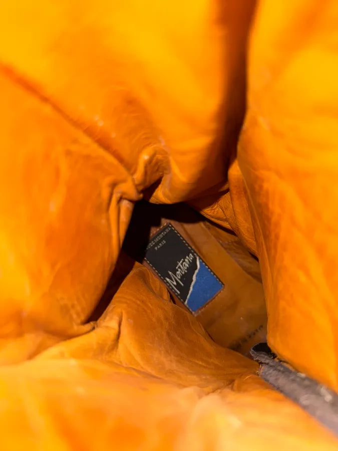 1990s Claude Montana Avant-Garde Zip Biker Black Leather Boots (42eu/us8.5) 7