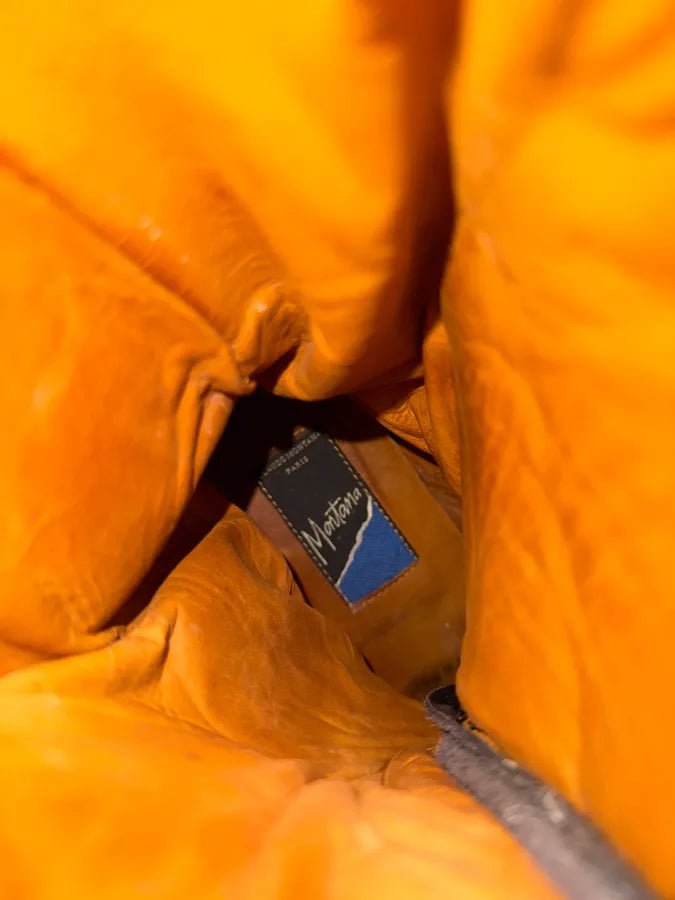 1990s Claude Montana Avant-Garde Zip Biker Black Leather Boots (42eu/us8.5) 8