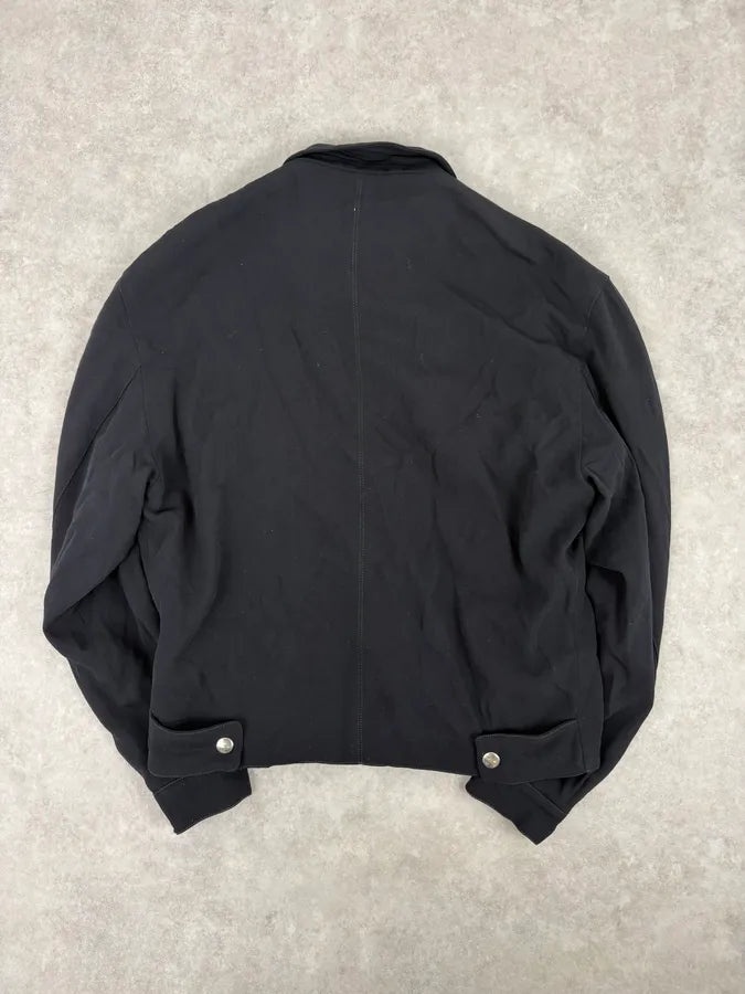 1990s Claude Montana Black Buttoned Jacket VhvBLgc 4