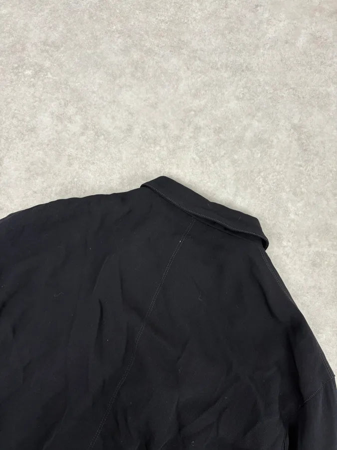 1990s Claude Montana Black Buttoned Jacket VhvBLgc 5