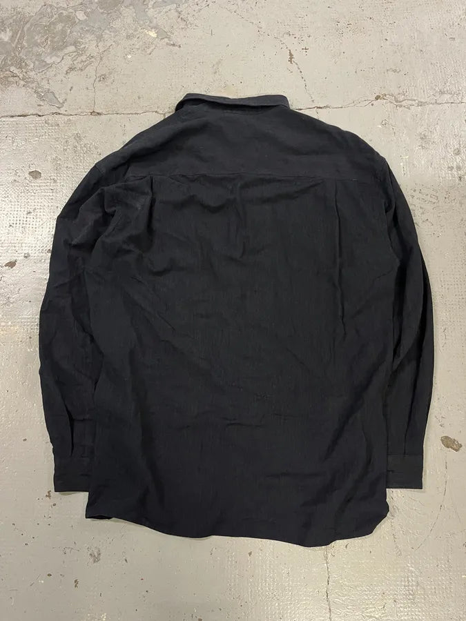 1990s Claude Montana Black Western Shirt dCmbudV 5