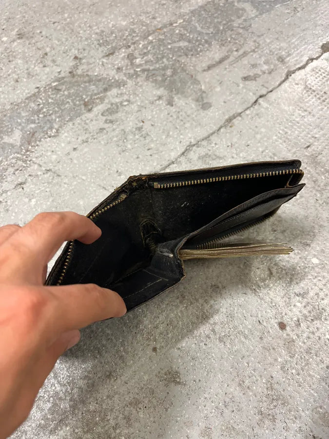 1990s Comme des Garçons Brown Eroded Wallet (OS) ivNTjfs 7