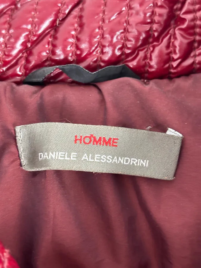 Daniele Alessandrini Bordeaux Nylon Quilted Jacket PVqGzzi 9