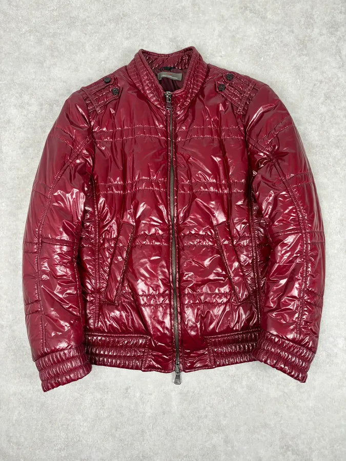 Daniele Alessandrini Bordeaux Nylon Quilted Jacket PVqGzzi 0