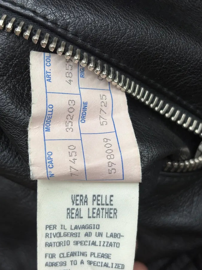 1990s Dolce & Gabbana Black Hybrid Suede & Leather Biker Jacket pwDHVfx 11