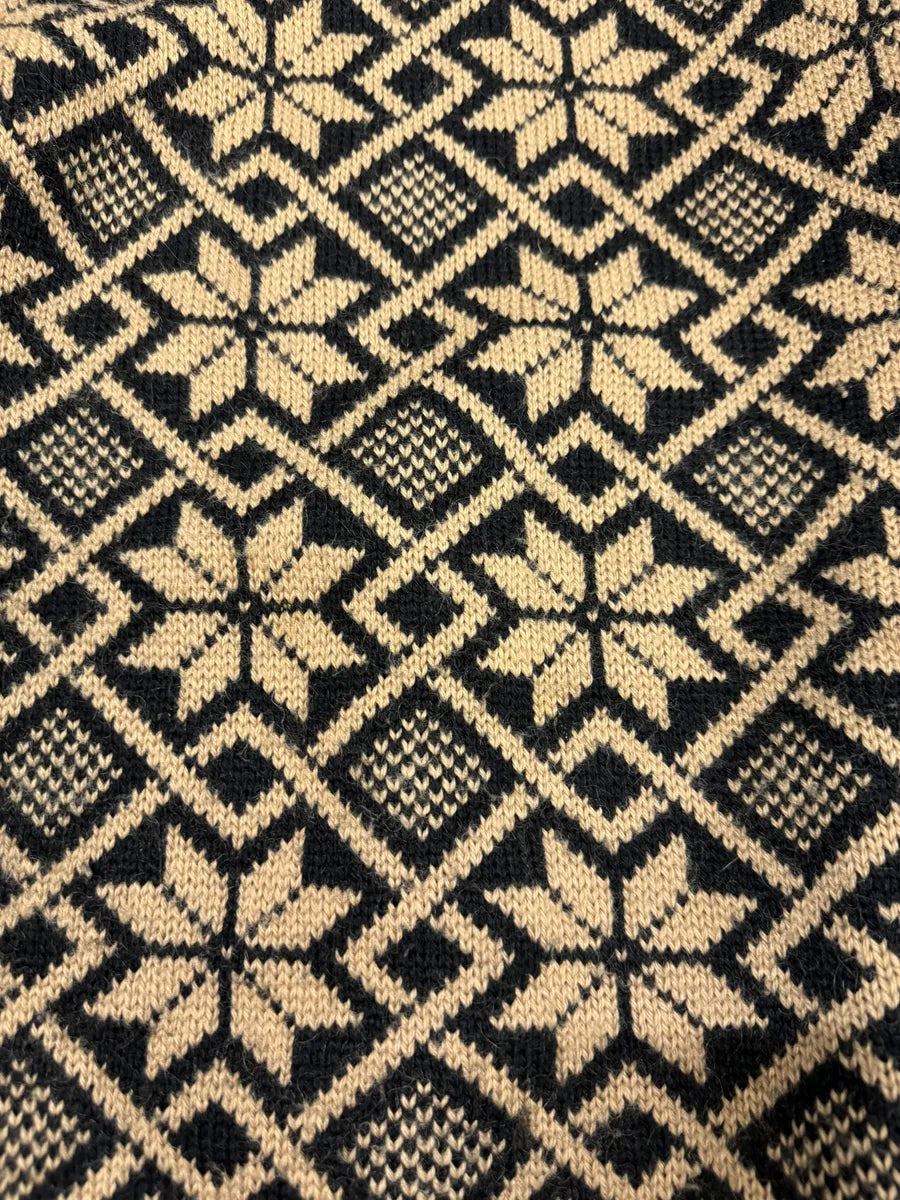 1990s Dolce & Gabbana Black Mozaic Wool Turtleneck AXZedgP 10