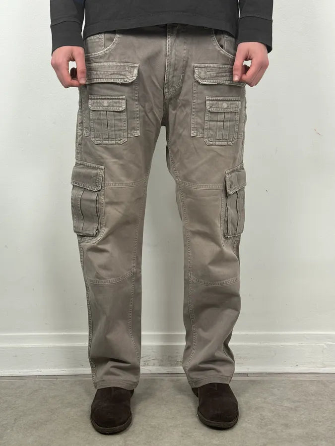 SS2008 Dolce & Gabbana Multi Pockets Grey Cargo Pants aZDJvks 0