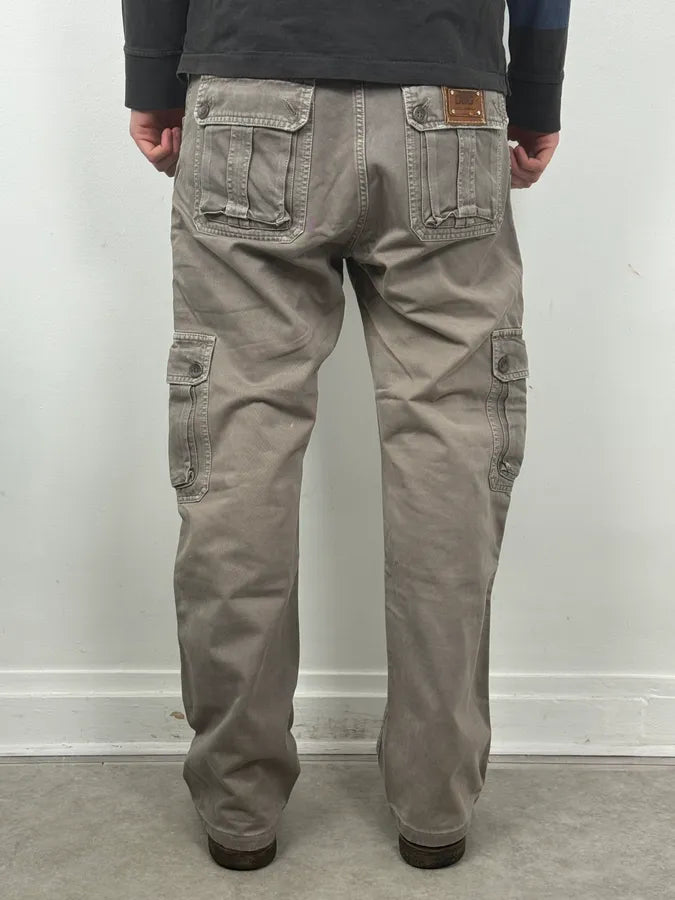 SS2008 Dolce & Gabbana Multi Pockets Grey Cargo Pants aZDJvks 2
