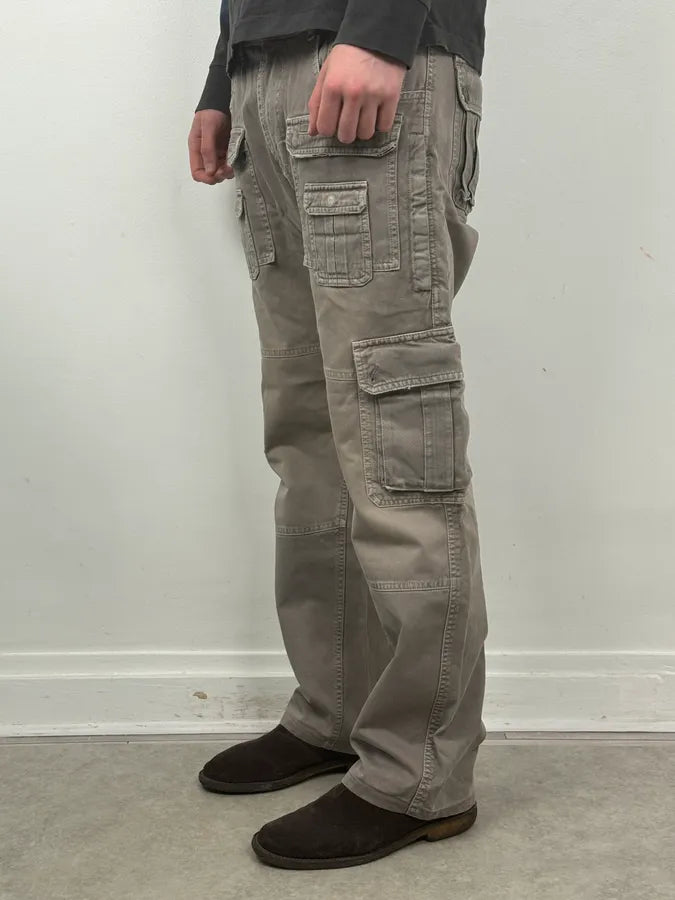 SS2008 Dolce & Gabbana Multi Pockets Grey Cargo Pants aZDJvks 1