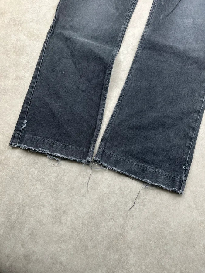 AW2005 Dolce & Gabbana Grey Denim Distressed Jeans tmGvKrj 9