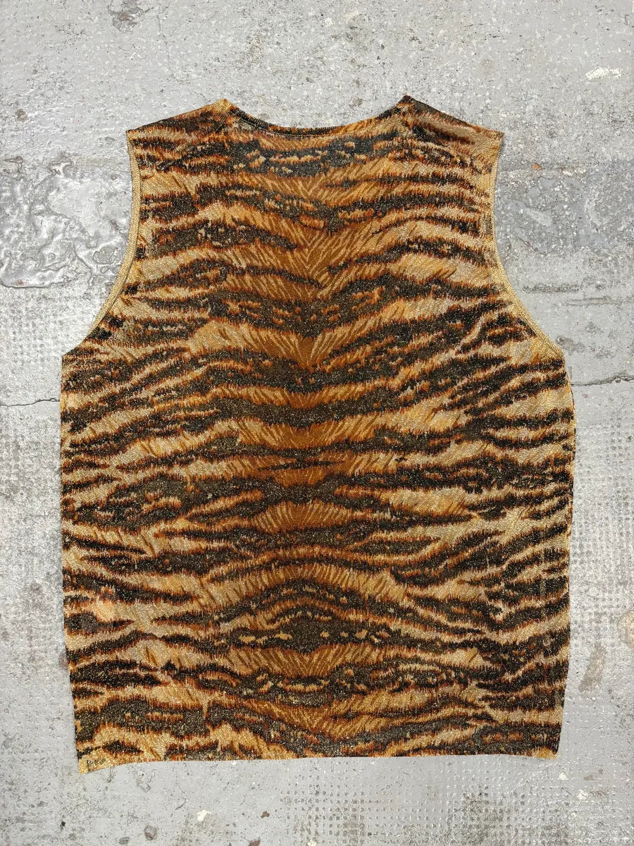 1990s Dolce & Gabbana Leopard Zebra Trompe L’oeil Set gqBSqlZ 7