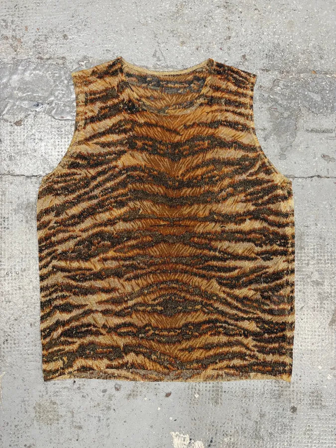 1990s Dolce & Gabbana Leopard Zebra Trompe L’oeil Set gqBSqlZ 3