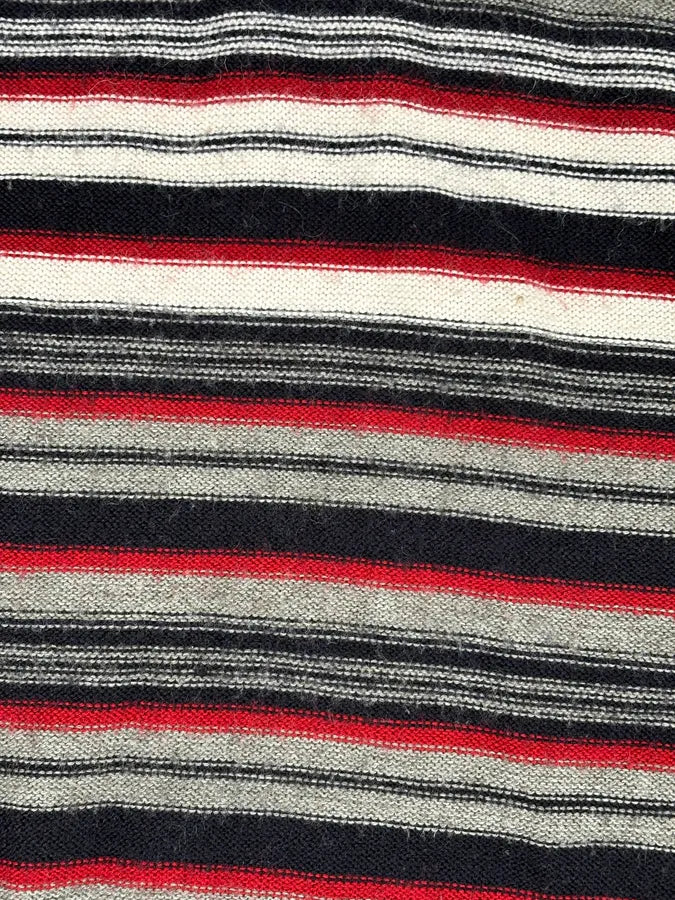 AW2006 Dolce & Gabbana Multi-Color  Striped Wool Turtleneck Sweater fqPNIsp 9