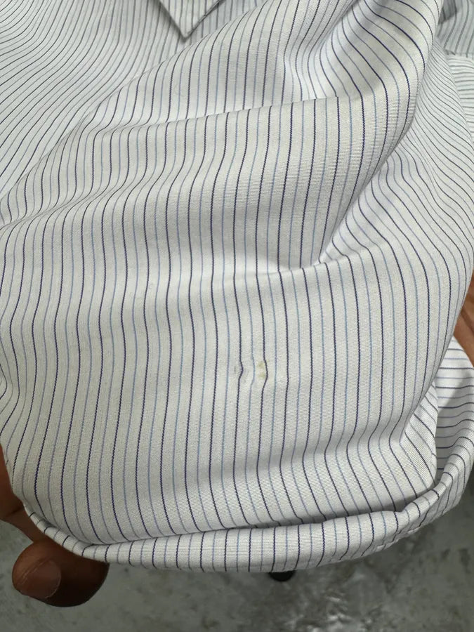 1990s Dolce & Gabbana White & Grey Hybrid Shirt Longsleeves bxfPSdt 8