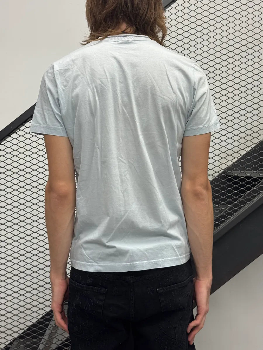 1990s Dolce & Gabbana Light Blue Human Archive T-Shirt AowMfqN 2