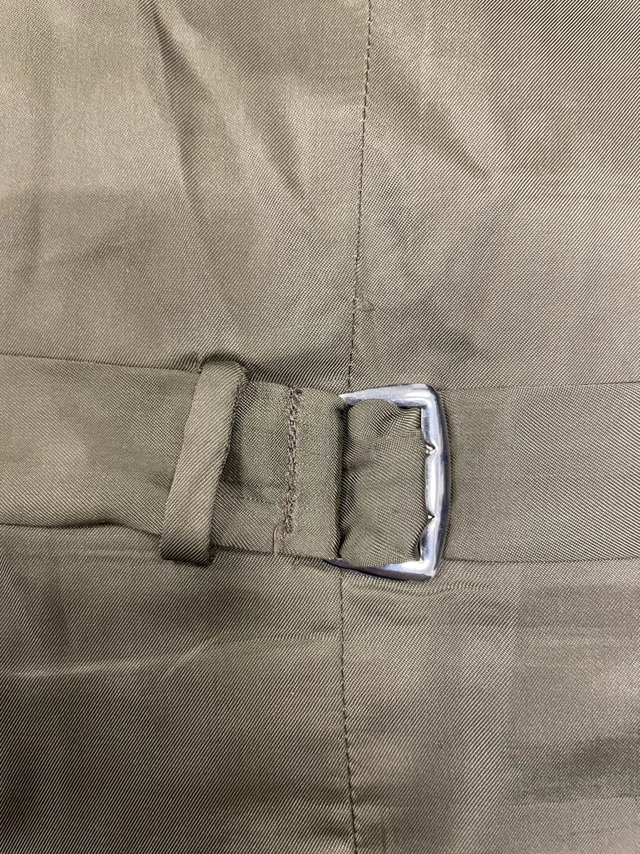 1990s Emporio Armani Beige Velvet Vest (S) 10