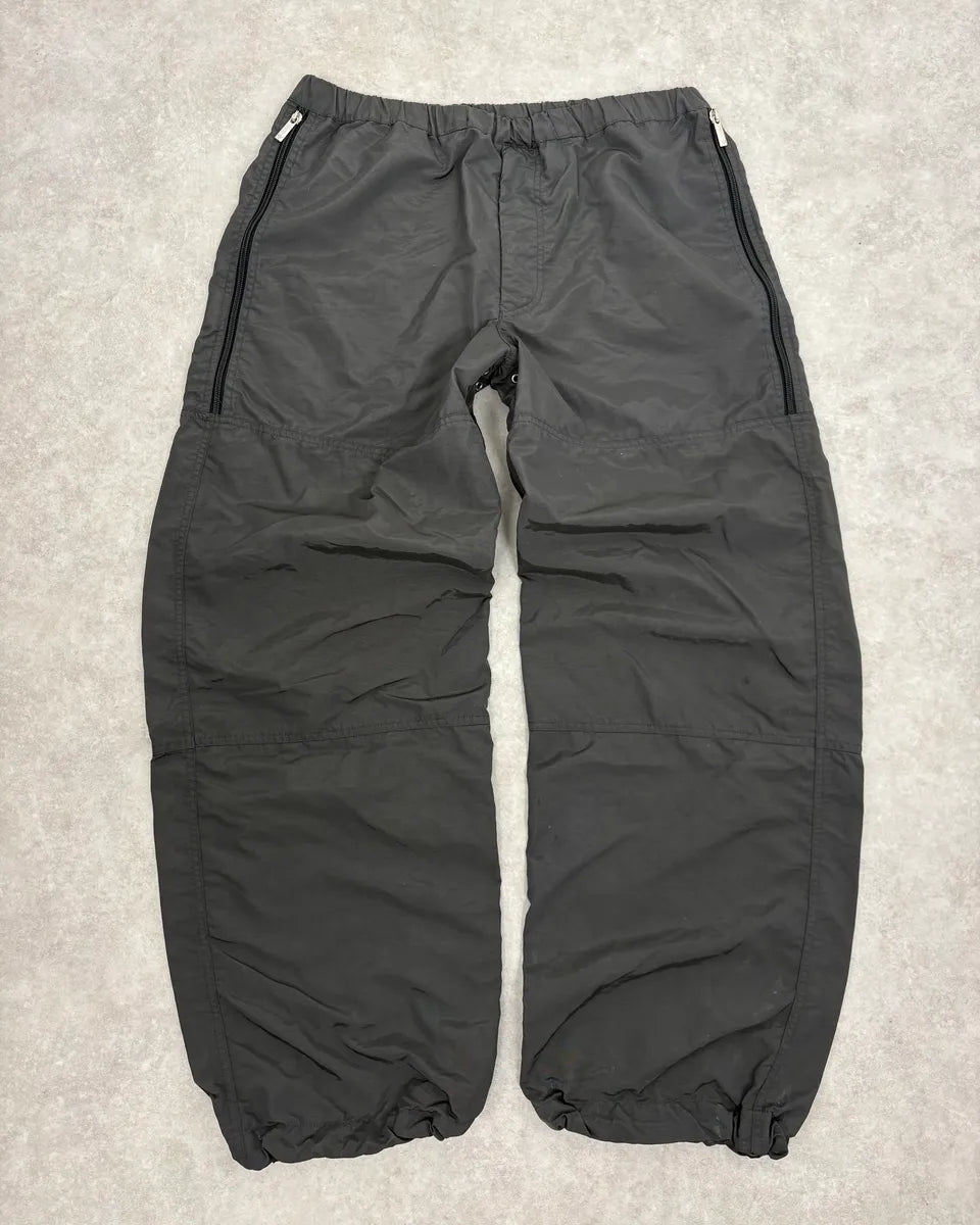 1990s Emporio Armani Black Sport Pants eldcHiC 3