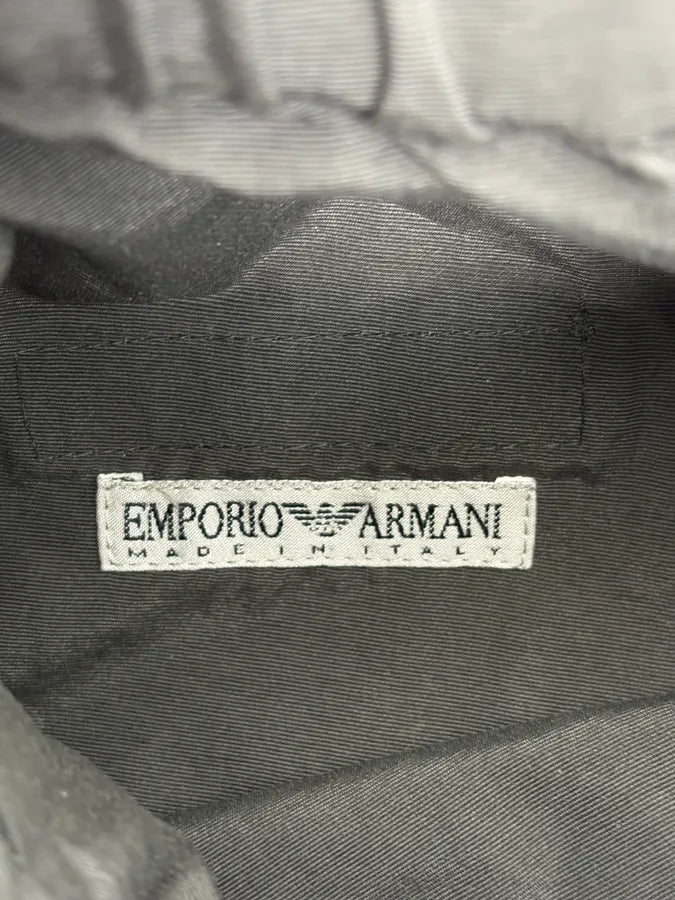 1990s Emporio Armani Black Sport Pants eldcHiC 8