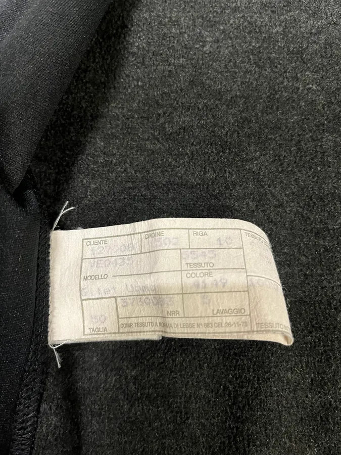 1990s Emporio Armani Black Waxed Vest (M) AWGwPsr 6