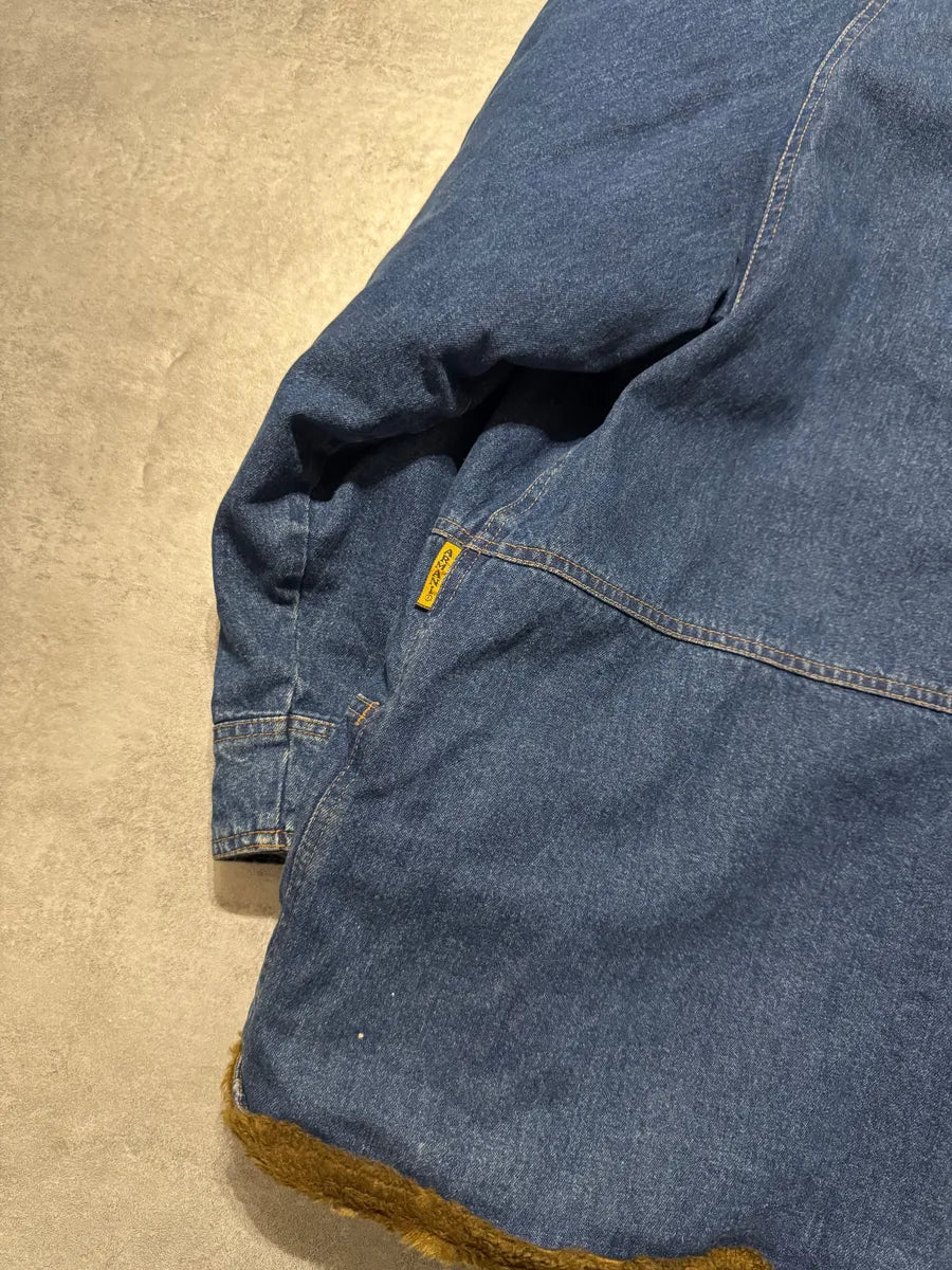 1990s Emporio Armani Buttoned Denim Jacket (L) 6