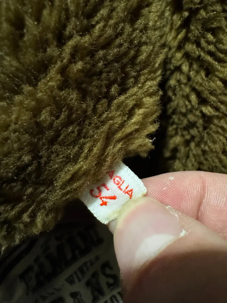 1990s Emporio Armani Buttoned Denim Jacket (L) 9