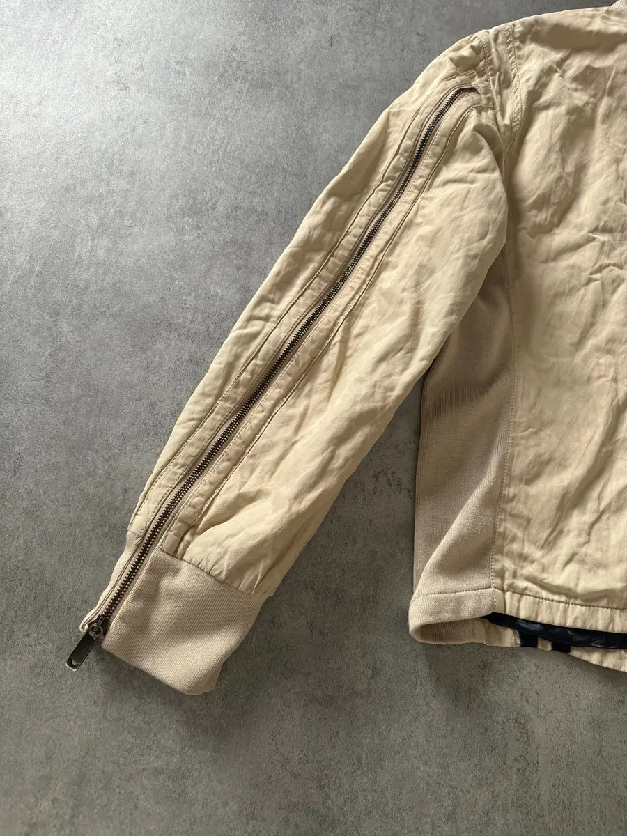 1990s Emporio Armani Detachable Arm Zips Archive Bomber Jacket EMJTtHo 9