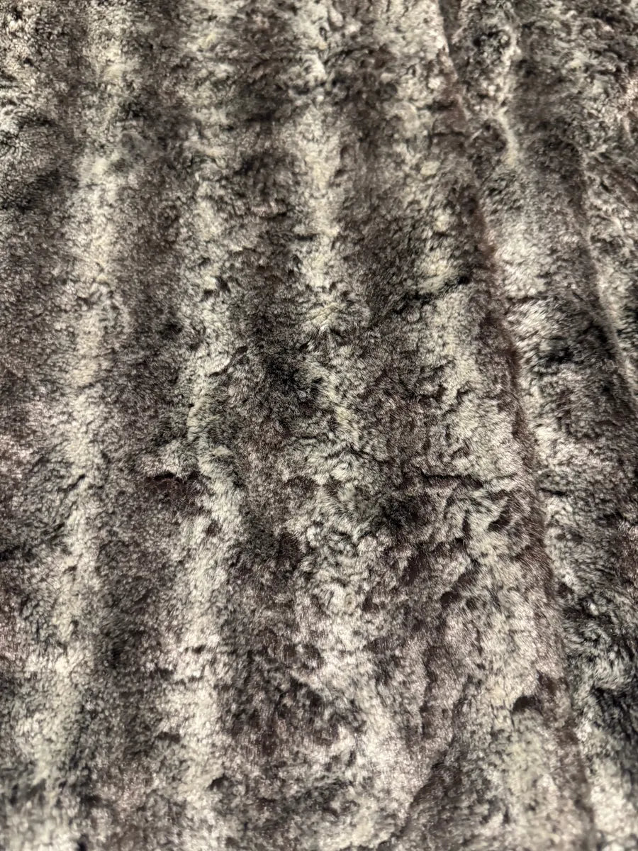 1990s Emporio Armani Furry Hooded Jacket (S) 6