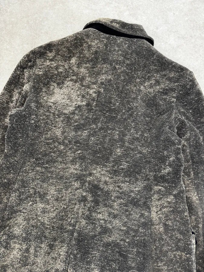 1990s Emporio Armani Grey Premium Long Wool Coat sTFDvbb 5