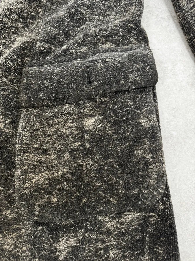 1990s Emporio Armani Grey Premium Long Wool Coat sTFDvbb 7
