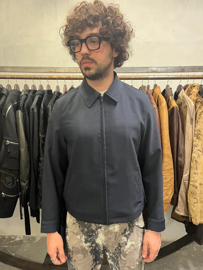 1990s Emporio Armani Navy Coach Jacket (S/M) DGWLggx 1