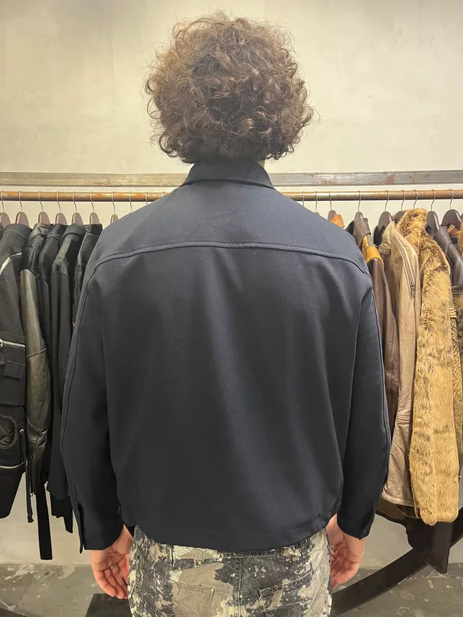 1990s Emporio Armani Navy Coach Jacket (S/M) DGWLggx 2