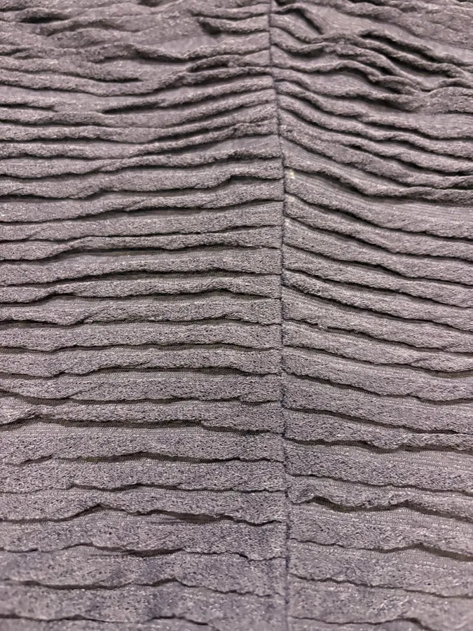 1990s Emporio Armani Navy Plissed Top ARLumpL 6