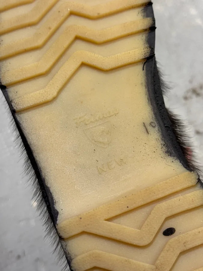 1990s Frimas Fur Black Ski Boots uGfXnfY 8