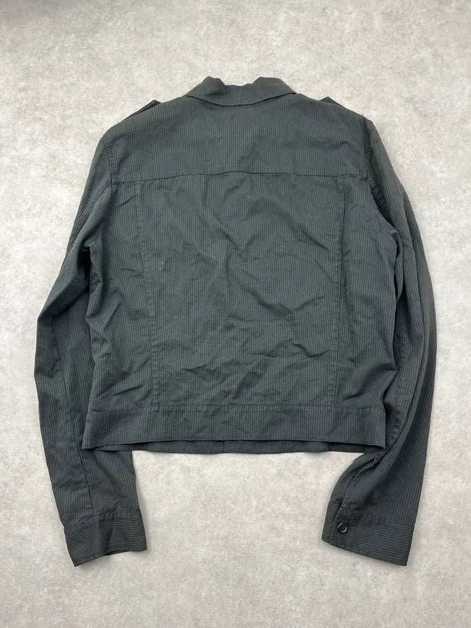 2000s Gianfranco Ferré Dark Grey Military Officer Jacket gVfMEGO 5
