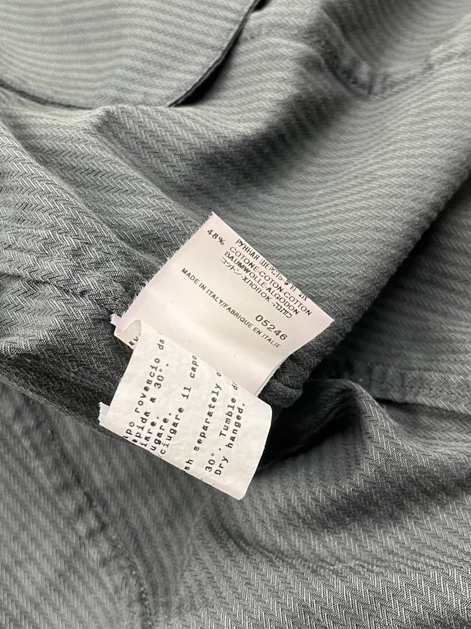 2000s Gianfranco Ferré Dark Grey Military Officer Jacket gVfMEGO 11