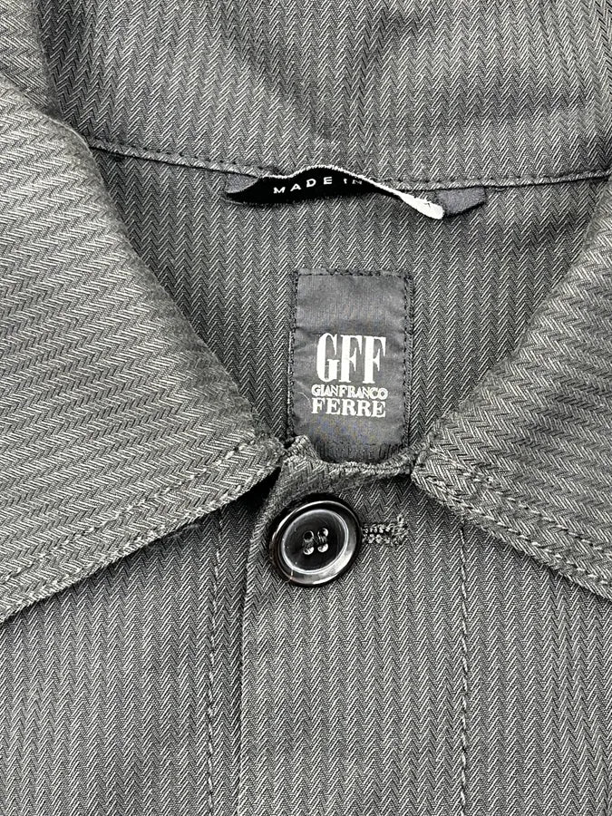 2000s Gianfranco Ferré Dark Grey Military Officer Jacket gVfMEGO 8