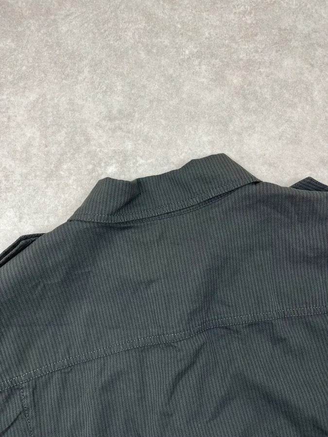 2000s Gianfranco Ferré Dark Grey Military Officer Jacket gVfMEGO 6
