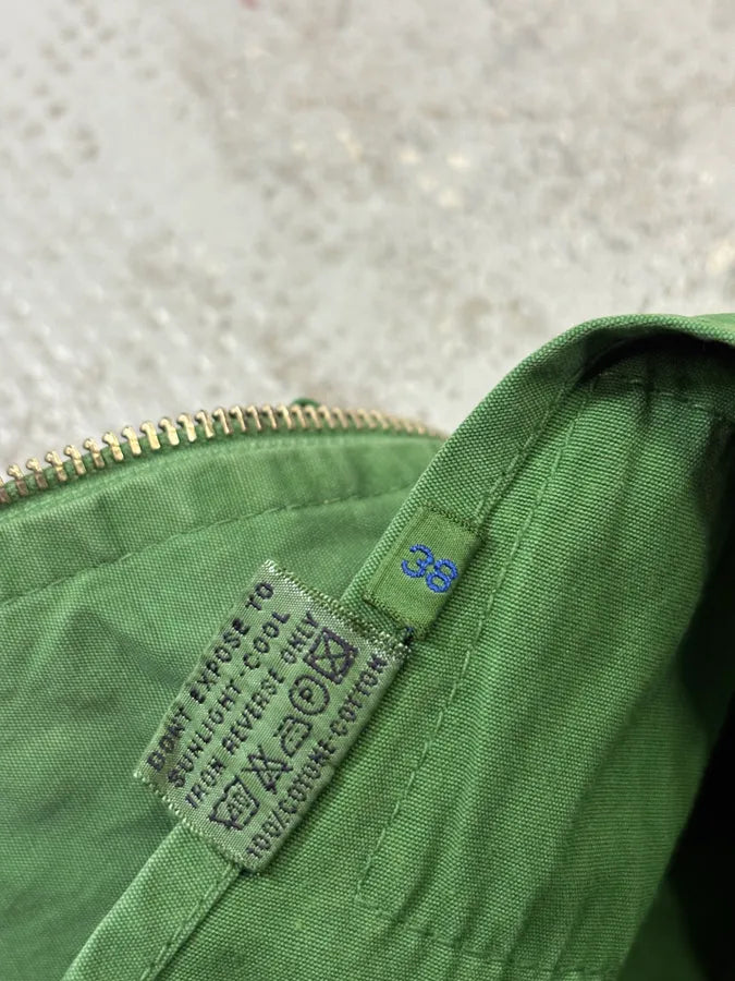 1990s Gianfranco Ferré Green Light Hooded Bomber Jacket HrDYgsx 8