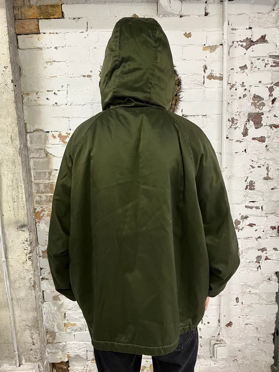 1990s Gianfranco Ferré Green Extra Bomber Jacket FYAzJcO 2