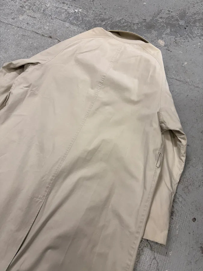 1990s Giorgio Armani Beige Trench Coat nvaJmcy 9