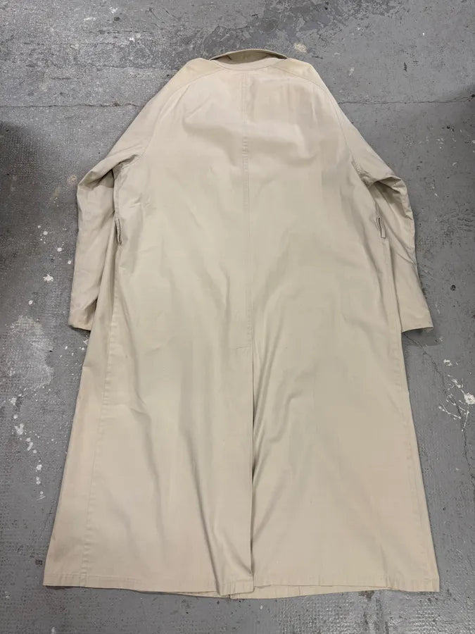 1990s Giorgio Armani Beige Trench Coat nvaJmcy 7