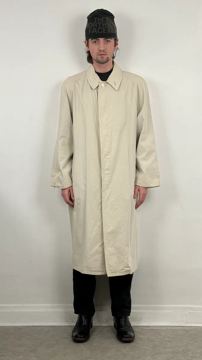 1990s Giorgio Armani Beige Trench Coat nvaJmcy 1