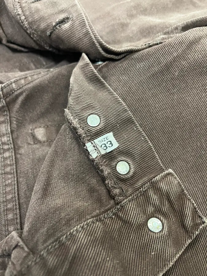 1990s Giorgio Armani Brown Archive Pants gaCtQvk 15