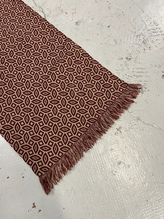 1990s Giorgio Armani Brown Contemporary Mozaic Scarf avzuRSz 3