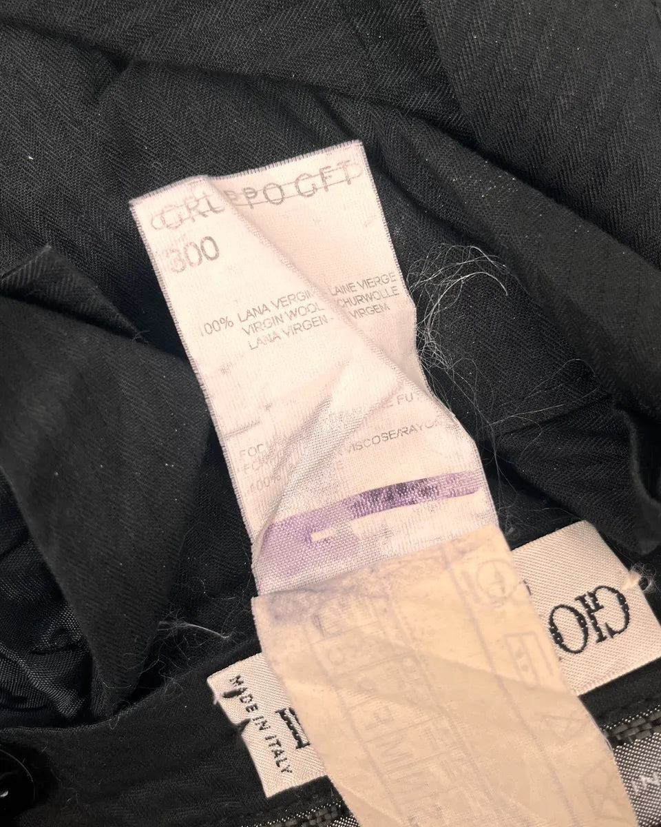 1990s Giorgio Armani Relaxed Navy Pants dicmpNy 11