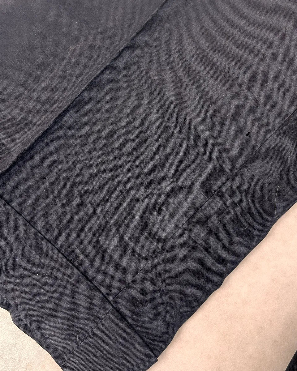 1990s Giorgio Armani Relaxed Navy Pants dicmpNy 8